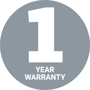 1 year warranty icon