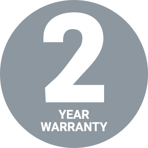 2 year warranty icon