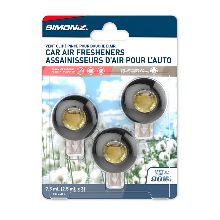 Vent Clip Car Air Freshener Cotton