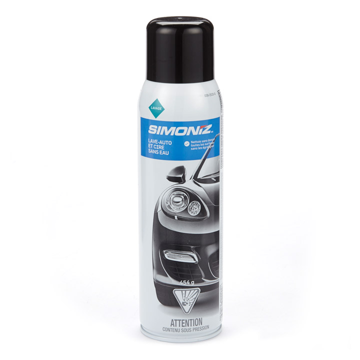 aerosol waterless wash