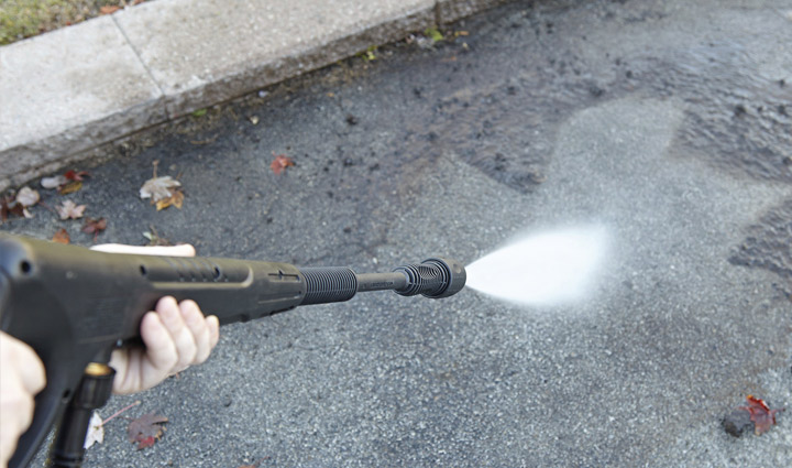 Pressure Washing Driveway