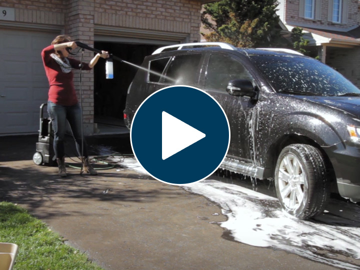 Pulvérisateur à mousse pour lavage de voiture, pistolet à mousse