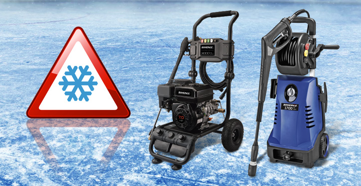 winterizing pressure washers